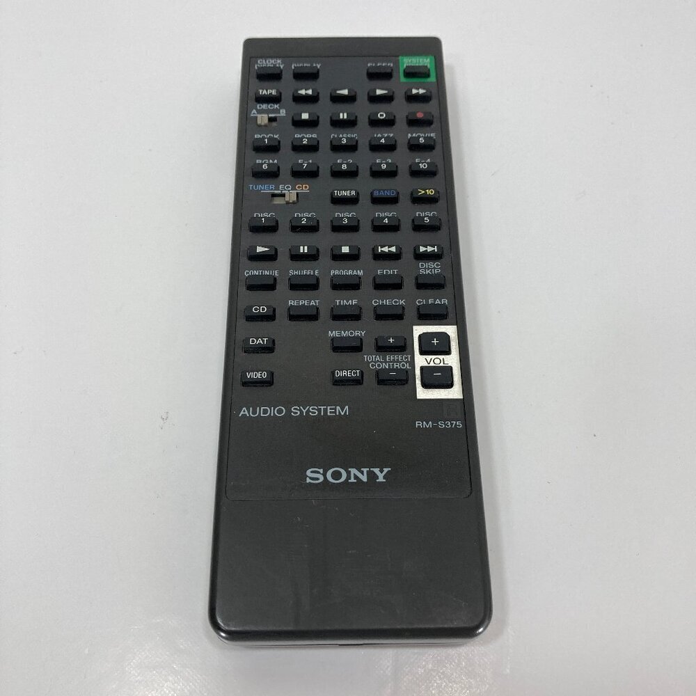Genuine SONY RM-S375 OEM Audio‎ System Remote Control for CDP-H3750, MHC-2750